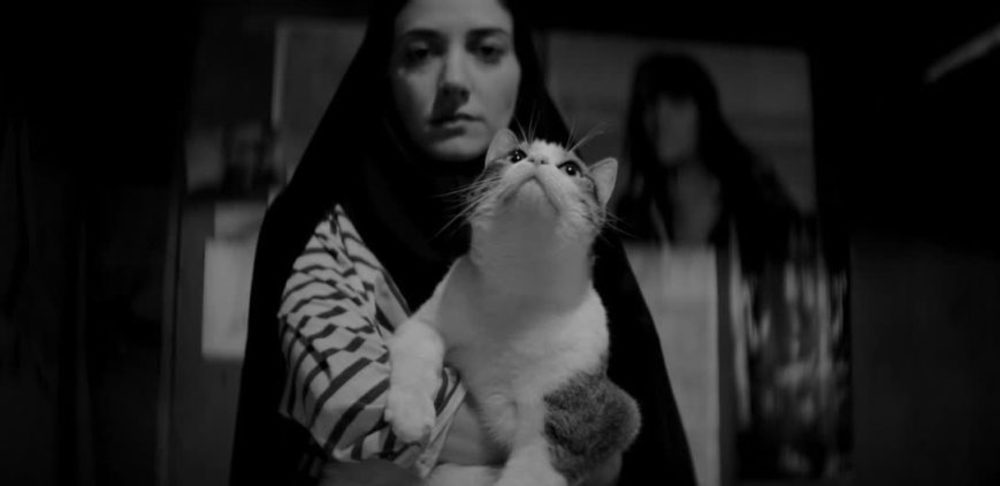 نمایی از «دختری در شب تنها به خانه می رود»(A Girl Walks Home Alone At Night)